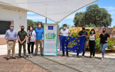 La Diputación de Badajoz acoge la tercera reunión de control del proyecto LIFE myBUILDINGisGREEN