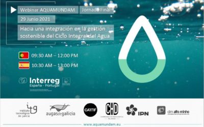 AQUAMUNDAM expone sus conclusiones para una gestión más sostenible del ciclo integral del agua en España y Portugal